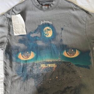 Hollywood Graphic Tee - Gray